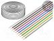 Cables - Wire, stranded, Cu, 0.14mm2, PVC, 60V, 10x10m