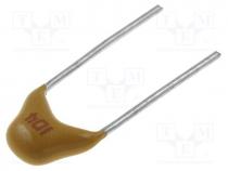 Capacitor Ceramic - Capacitor  ceramic, MLCC,monolithic, 100nF, 50V, Y5V, -80÷22%, THT