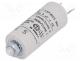   - Capacitor  motors, run, 5uF, 420VAC, Ø25x70mm, -25÷85C, 5%