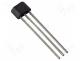 Hall effect sensor - Sensor  Hall, bipolar, Range  40÷200Gs, Usup  4.5÷24VDC, 10mA