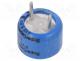 Supercapacitor, THT, 0.047F, 5.5VDC, -20....80%, Pitch  5.08mm, 220