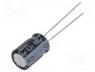 Capacitors Electrolytic - Capacitor  electrolytic, THT, 1000uF, 6.3VDC, Ø8x11.5mm, 20%