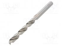 CK-T3100-09 - Drill bit, for metal, Ø  9mm, L  125mm, HSS, Working part len  81mm