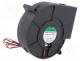  DC - Fan  DC, blower, 12VDC, 97x94x33mm, 51.85m3/h, 55.8dBA, Len  300mm