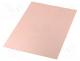   - Laminate, FR4, 1.5mm, L  297mm, W  210mm, Coating  copper