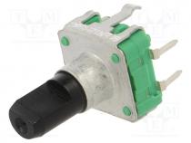 EN12-HS22AF20 - Encoder  incremental, THT, 24imp/revol, Pos  24, two phase A and B