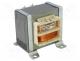 TS40/027 - Transformer  mains, 40VA, 230VAC, 24V, 1.5A, Leads  solder lugs