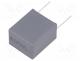   - Capacitor  polypropylene, X2, 1.5uF, 27.5mm, 10%, 32x22x37mm