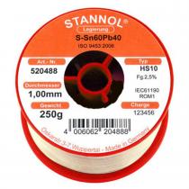  -   , 1mm, 250gr, Sn60Pb40