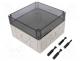   - Enclosure  multipurpose, X  180mm, Y  182mm, Z  110mm, TK PS, grey