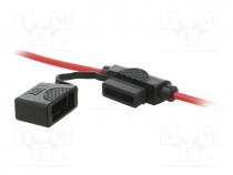 R3-47A - Fuse acces  fuse holder, 19mm, 30A, on cable, Leads  cables, IP66