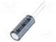   - Capacitor  electrolytic, low impedance, THT, 1800uF, 16VDC, 20%