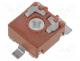 Trimmer - Potentiometer  mounting, single turn, 10k, 100mW, SMD, 20%