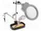 Mobile lamps with magnifier - PCB holder with magnifying glass, Ø90mm