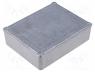 Aluminium enclosure - Enclosure  multipurpose, X  93.5mm, Y  119mm, Z  34mm, aluminium