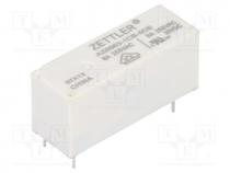 Relays PCB - Relay  electromagnetic, SPDT, Ucoil  5VDC, 8A/250VAC, 8A/30VDC, 8A