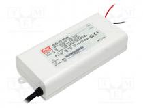 PLD-40-700B - Power supply  switched-mode, LED, 39.9W, 34÷57VDC, 700mA, IP30