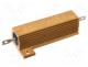 Power resistor - Resistor  wire-wound, with heatsink, screw, 15, 50W, 5%