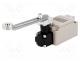 Limit Switch - Limit switch, adjustable lever R 90mm, metal roller Ø17,5mm