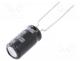Capacitors Electrolytic - Capacitor  electrolytic, low impedance, THT, 1000uF, 10VDC, ±20%
