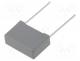 MPBX2-1UR27 - Capacitor  polypropylene, X2, 1uF, 27.5mm, 10%, 31.5x13x21.5mm