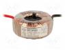 Transformer Toroidal - Transformer  toroidal, 60VA, 230VAC, 22V, Leads  cables