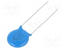 JYC3G682MCF125000B - Capacitor  ceramic, 6.8nF, 4kVDC, Y5V, -20÷80%, 7.5mm