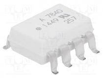 HCPL-7840-300E - Optocoupler, SMD, Channels  1, Out  isolation amplifier, 3.75kV