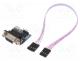 Module  converter, RS232/TTL, 3.3....5VDC, MAX3232, 33x32x16mm