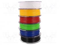 DEV-PETG-1.75-PAC - Filament  PET-G, Ø  1.75mm, 220÷250C, 2kg, Kit  0,33kg x6