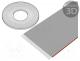 DS1057-01-34A282R - Wire  ribbon, 1mm, stranded, Cu, 34x28AWG, unshielded, PVC, grey