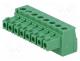 Terminal Blocks - Pluggable terminal block, 3.81mm, ways  8, straight, plug, female