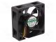 Fan  DC, axial, 12VDC, 60x60x20mm, 38.87m3/h, 33.5dBA, Vapo, 5000rpm