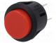 R13-527A-02RD - Switch  push-button, Pos  2, DPST-NO, 6A/250VAC, OFF-(ON), 1.5kV
