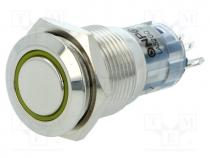 Button - Switch  vandal resistant, Pos  2, SPDT, 0.5A/220VAC, 1A/24VDC, IP67