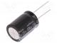 URZ1E472MHD1TN - Capacitor  electrolytic, THT, 4700uF, 25VDC, Ø18x25mm, Pitch  7.5mm