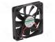 Fan DC - Fan  DC, axial, 12VDC, 60x60x10mm, 24.17m3/h, 25dBA, Vapo, 3500rpm