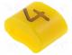 MZ-0/4 - Markers for cables and wires, Label symbol  4, 1.1÷2.5mm, H  3mm