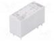 Relay  electromagnetic, SPST-NO, Ucoil  12VDC, 16A/250VAC, 480mW