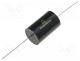 Capacitor  polypropylene, 6.8uF, 250VDC, 5%, Ø24x31.5mm, -55....85C