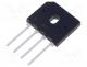 GBU1006-YAN - Bridge rectifier  single-phase, Urmax  600V, If  10A, Ifsm  150A