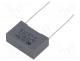 polypropylene Capacitor - Capacitor  polypropylene, X2, 1uF, 22.5mm, 20%, 26.5x8.5x17mm