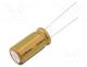  Bipolar - Capacitor  electrolytic, THT, 4.7uF, 50VDC, Ø5x11mm, Pitch  2mm