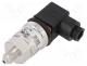 Pressure Sensors - Converter  pressure, Range of val.cntrl  0÷2,5 bar, 9÷32VDC, 0.5%