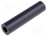 DR386/3.4X45 - Spacer sleeve, cylindrical, polyamide, L  45mm, Øout  6mm