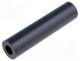 DR386/3.4X45 - Spacer sleeve, cylindrical, polyamide, L  45mm, Øout  6mm