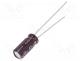 UPM1C470MDD1TD - Capacitor  electrolytic, low impedance, THT, 47uF, 16VDC, Ø5x11mm