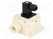 PRZ-2000/PBT - Sensor  turbine flowmeter, 4.5÷24VDC, 0,0653÷5,35l/min, -10÷65C