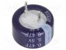 BCEC-5.5V-0.47F - Capacitor  electrolytic, backup capacitor,supercapacitor, THT