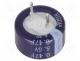 Capacitor  electrolytic, backup capacitor,supercapacitor, THT